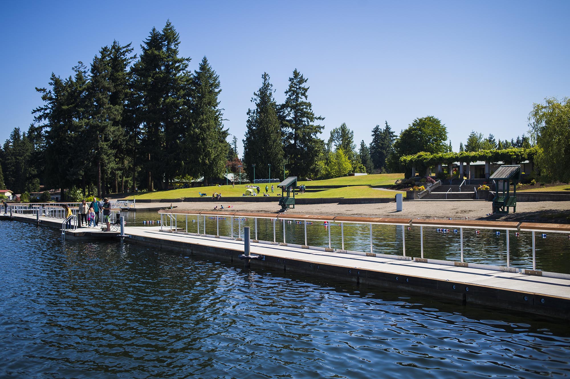 Photo of Dock at Lake Meridian in Kent, Washington