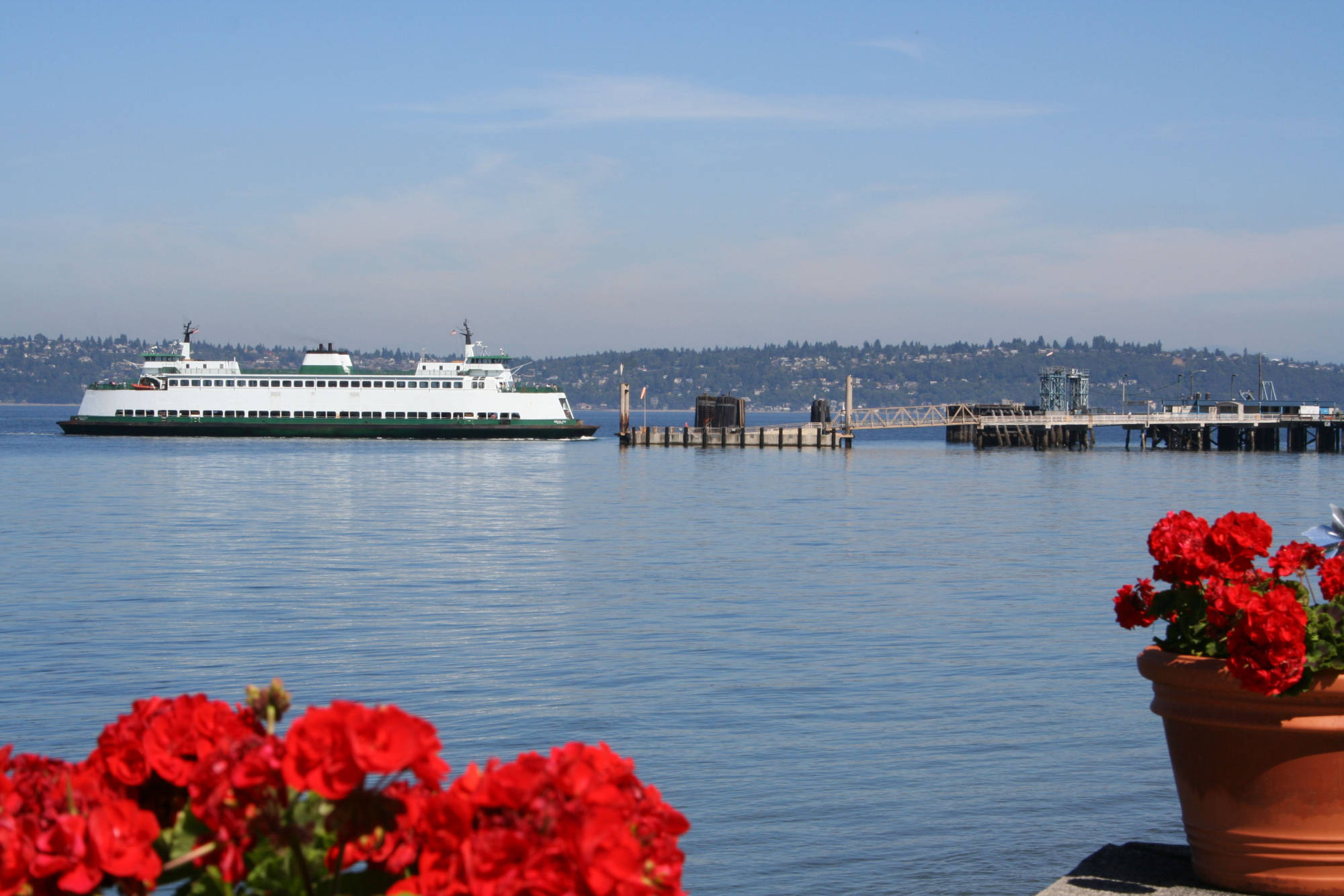 Vashon Island is a short cruise away by ferry from Kent, Washington