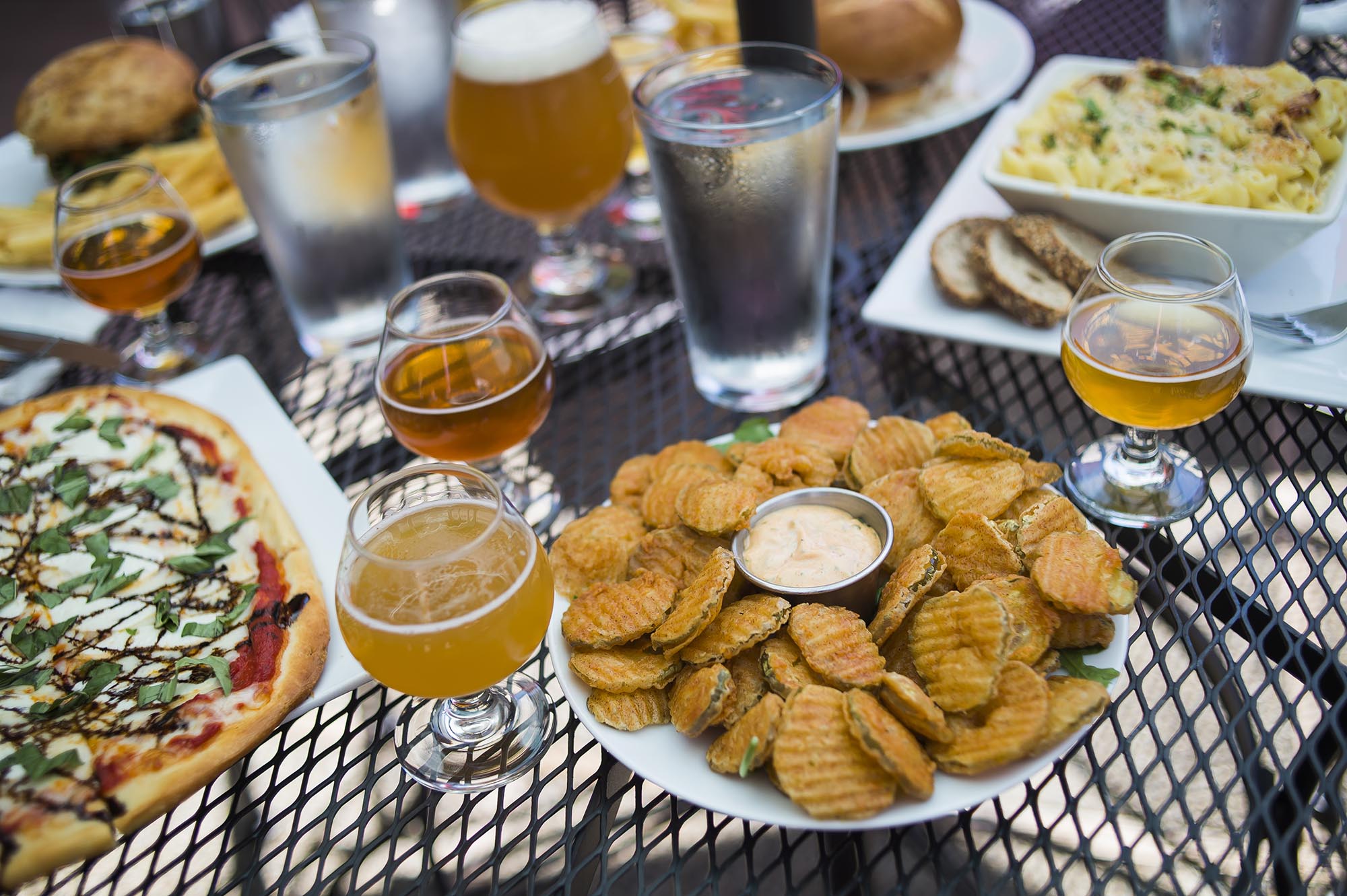Food and beer from Airways Brewing Bistro in Kent, Washington