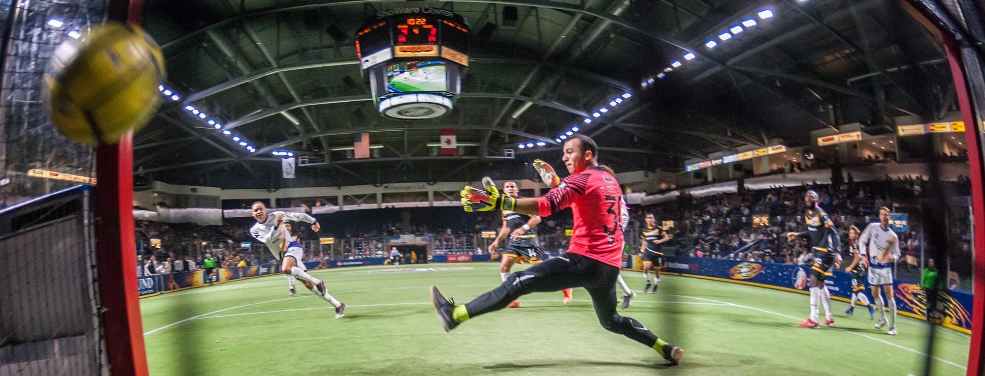 Tacoma Stars game at the accesso ShoWare Center in Kent, Washington