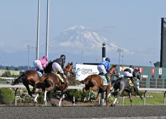 Photo of horse racing