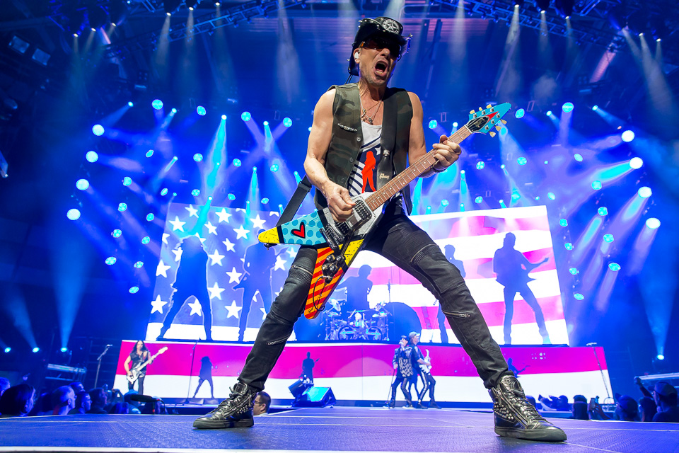 Scorpions perform at ShoWare Center for their 50th anniversary on October 9, 2015, their last USA tour date. (Photo David Conger / davidconger.com)