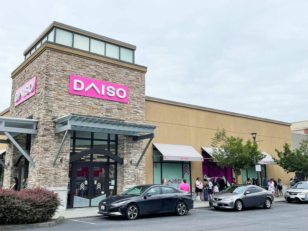 Daiso store in Kent, Washington.