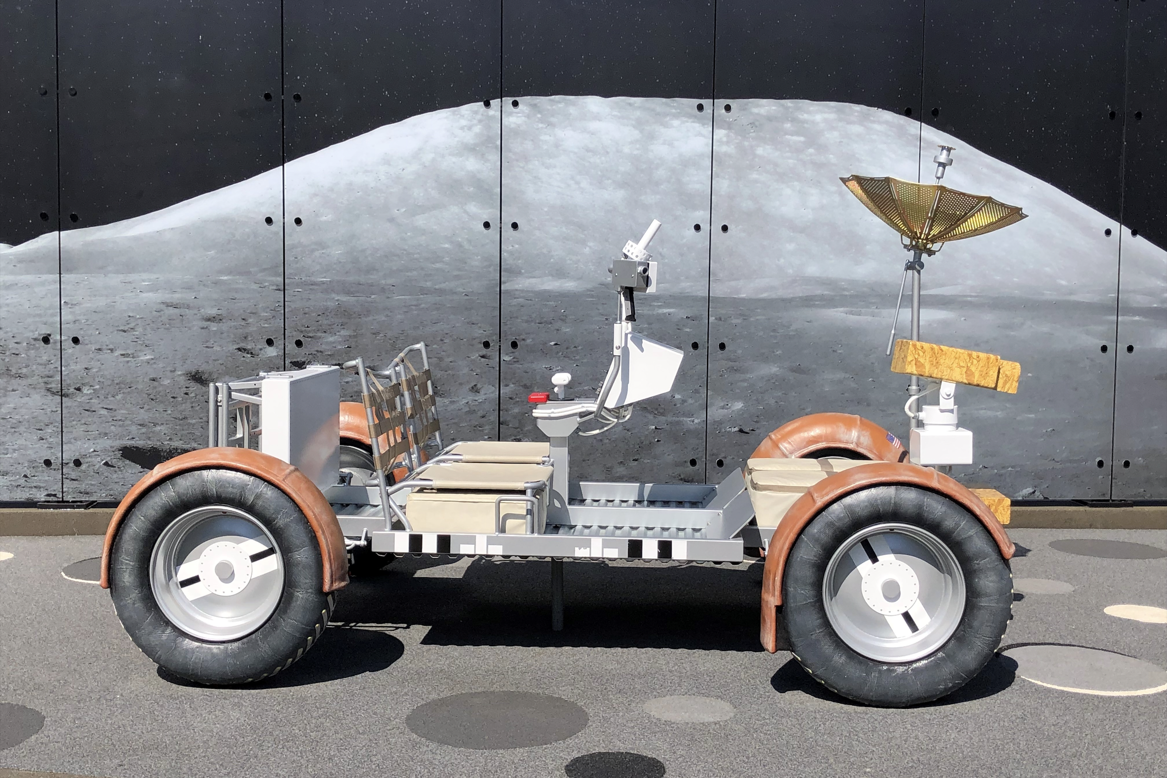 Replica Lunar Rover at Kherson Park in Kent, Washington.